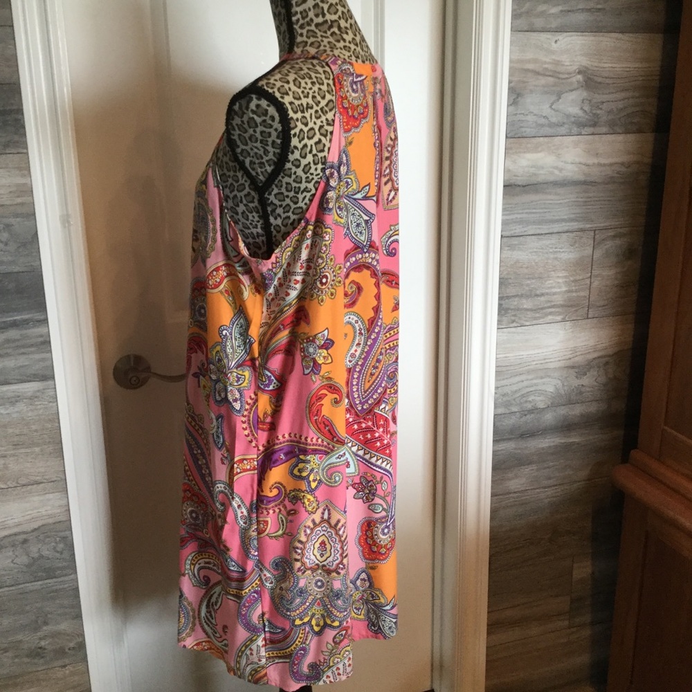 60’s Inspired Rayon Dress NEW - Picture 3 of 4